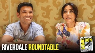 Marisol Nichols amp Mark Consuelos Riverdale Roundtable Interview at Comic Con 2018 [upl. by Edith441]