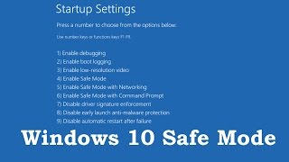 How to Boot into Safe Mode On Windows 10 3 Ways [upl. by Iralam]