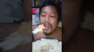 Scramble Egg with 555 Sardines Mukbang egg sardine sardinesrecipe shortsvideo shortsviral [upl. by Tohcnarf174]