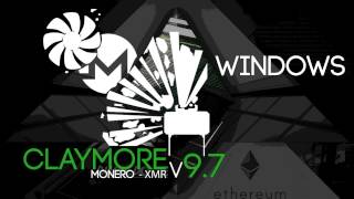 Claymores CryptoNight GPU Monero XMR Miner v97 [upl. by Yrred269]