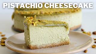 Pistachio Cheesecake Recipe [upl. by Niessuh]