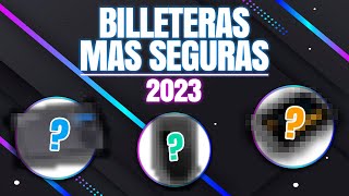 ⛔ LEDGER CANCELADO 💣 TOP 3 MEJORES BILLETERAS FRIAS Cold Wallets del 2023 para CRIPTOMONEDAS [upl. by Caia]