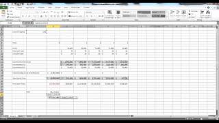 Capital Budgeting in Excel Example [upl. by Htbazile307]