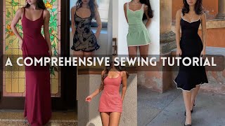 make the dress of YOUR DREAMS in one day SEWING TUTORIAL [upl. by Swithbart]