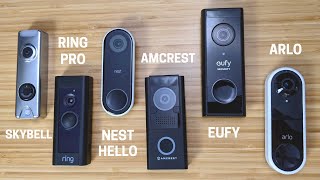 Ultimate Video Doorbell Comparison Finding the Best [upl. by Aihsilat]