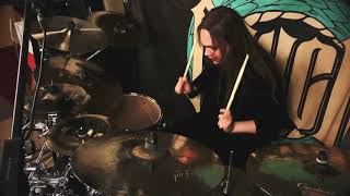 Rammstein  Weisses Fleisch live drum solo cover [upl. by Annaed]