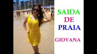 SAÍDA DE PRAIA GIOVANA EM CROCHE POR NEDDY GHUSMAM [upl. by Molli703]