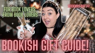 BOOKISH GIFT GUIDE🎄📚✨  Bookmas Day 14 Gifts for book lovers from book lovers [upl. by Ettezoj552]