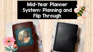 MidYear Planner System— Planning and Flip Through [upl. by Nac]