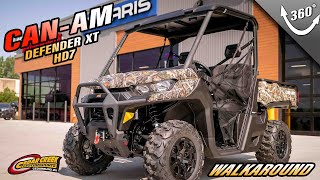 Walkaround  2024 CanAm® Defender XT HD7 Wildland Camo [upl. by Suoivatnom]