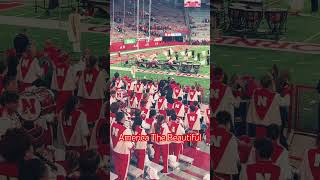 The Cornhusker Marching Band americathebeautiful cmb collegemarching huskers veteransday [upl. by Vento553]