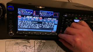 Ham Radio  Decoding CW on the Yaesu FTDX101D [upl. by Risan]