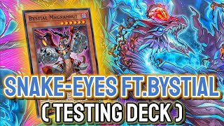 Compatibility YGOPRO  SnakeEyes ftBystial Jun2024  Testing Deck [upl. by Davenport441]