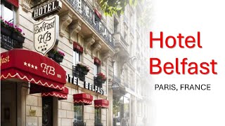 Belfast Hotel Paris room tour [upl. by Alahcim830]