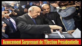 En Algérie  Avancement Surprenant de lÉlection Présidentielle  Surpris et Perplexe [upl. by Maryanna253]