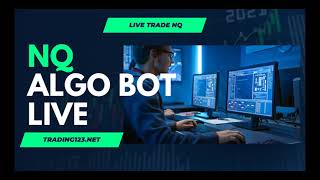 Trading123 AlgoBot  Live Trade 1000 Gain  Trading NQ [upl. by Bethena]