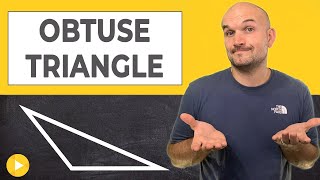 What is an obtuse triangle [upl. by Kile]