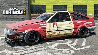 🌊 TUTORIAL Livery Missile  🚗 Hachi Roku Carx Drift Racing 2 [upl. by Wanyen]