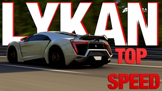 Forza 6  Lykan Hypersport  Top Speed [upl. by Ciapha]