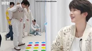 ENG SUB 20230223 INTO1 Twister Game Team Building Special Ep 4 [upl. by Aicilana]