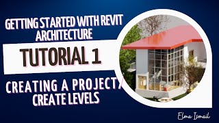 BSR514 Revit Tutorial 1  Creating a ProjectCreate Levels [upl. by Nalyak]