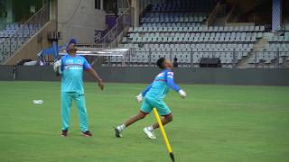 Sandeep Lamichhane Catch  DC Practice Sessions [upl. by Leopoldine]