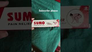 Sumo pain relief gel  short video [upl. by Orpha]