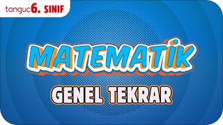 Matematik Genel Tekrar ✍🏻 6 Sınıf ATAK KAMPI 2025 [upl. by Eeldarb542]