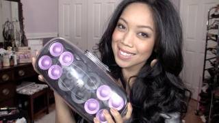 How to Use Hot Rollers  Hair Basics  itsJudyTime [upl. by Selrhc344]