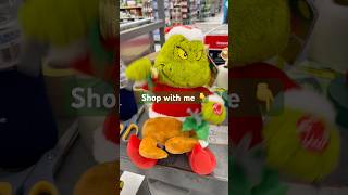 Singing Grinch at Walmart shopping christmas grinch walmart 👇 [upl. by Dane]