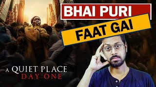 A Quite Place Day One Movie Review In Hindi By Update One [upl. by Tombaugh]