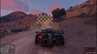 GTA 5 TIME TRIAL THIS WEEK SAWMILL 215  GTA ONLINE [upl. by Annadroj960]