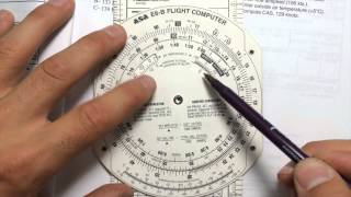 How To Find Calibrated Airspeed CAS  E6B [upl. by Yenruoj]