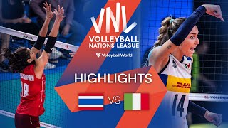 🇹🇭 THA vs 🇮🇹 ITA  Highlights Week 3  Womens VNL 2022 [upl. by Hashimoto793]