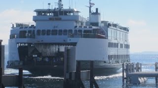 Washington State Ferries Sidney BC to Anacortes WA Chelan [upl. by Neeuq]