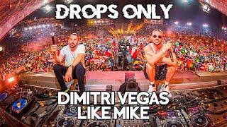 Dimitri Vegas amp Like Mike Tomorrowland 2019 Drops Only [upl. by Obala]