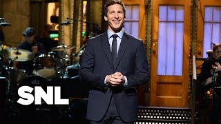 Andy Samberg Impressions Monologue  Saturday Night Live [upl. by Grata359]