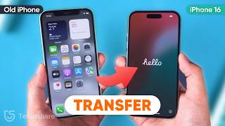 How to Transfer Old iPhone Data to New iPhone 16  2 Ways for Quick Transfers [upl. by Aileek]