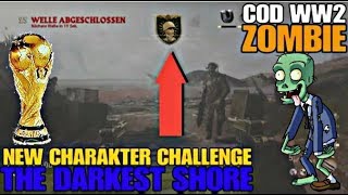 COD WW2 ZOMBIE DLC 1 THE DARKEST SHORE 25 RUNDEN ANFANGESRAUM CHALLENGE DEUTSCH NEU [upl. by Irbmac516]