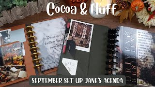 Planner Set Up  September Functional Planner  Finding Planner Peace [upl. by Rabelais]