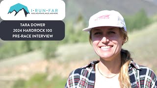 Tara Dower Pre2024 Hardrock 100 Interview [upl. by Brigit]