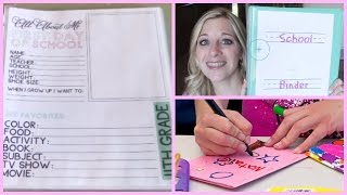 How to Create A School Binder Storing Memories [upl. by Liamsi917]