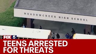 Dozens of Georgia students arrested for threats  FOX 5 News [upl. by Leveroni192]