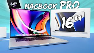 M1 Max 16in MacBook Pro Unboxing amp HandsOn [upl. by Sebastien802]