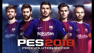 تحميل لعبة pes 2018 للكمبيوتر برابط مباشر من ميديا فاير [upl. by Akinert14]