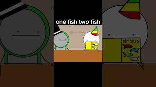 one fish two fish 🐟 animation meme [upl. by Akeimat]