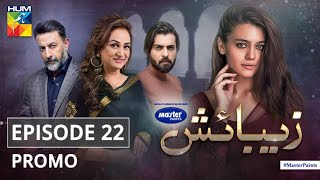 Zebaish  Episode 22  Promo  Digitally Powered By Master Paints  HUM TV  Drama [upl. by Arrim]