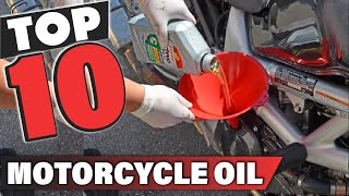 Best Motorcycle Oil In 2024  Top 10 Motorcycle Oils Review [upl. by Ainafetse]