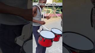 Garífunas tocando punta en Tarola ✅ shortvideo [upl. by Bulley204]