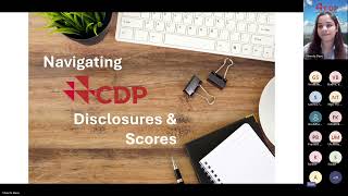 WEBINAR with QampA Navigating CDP Disclosures amp Scoring  Kosher Climate India  CDP [upl. by Paulina]